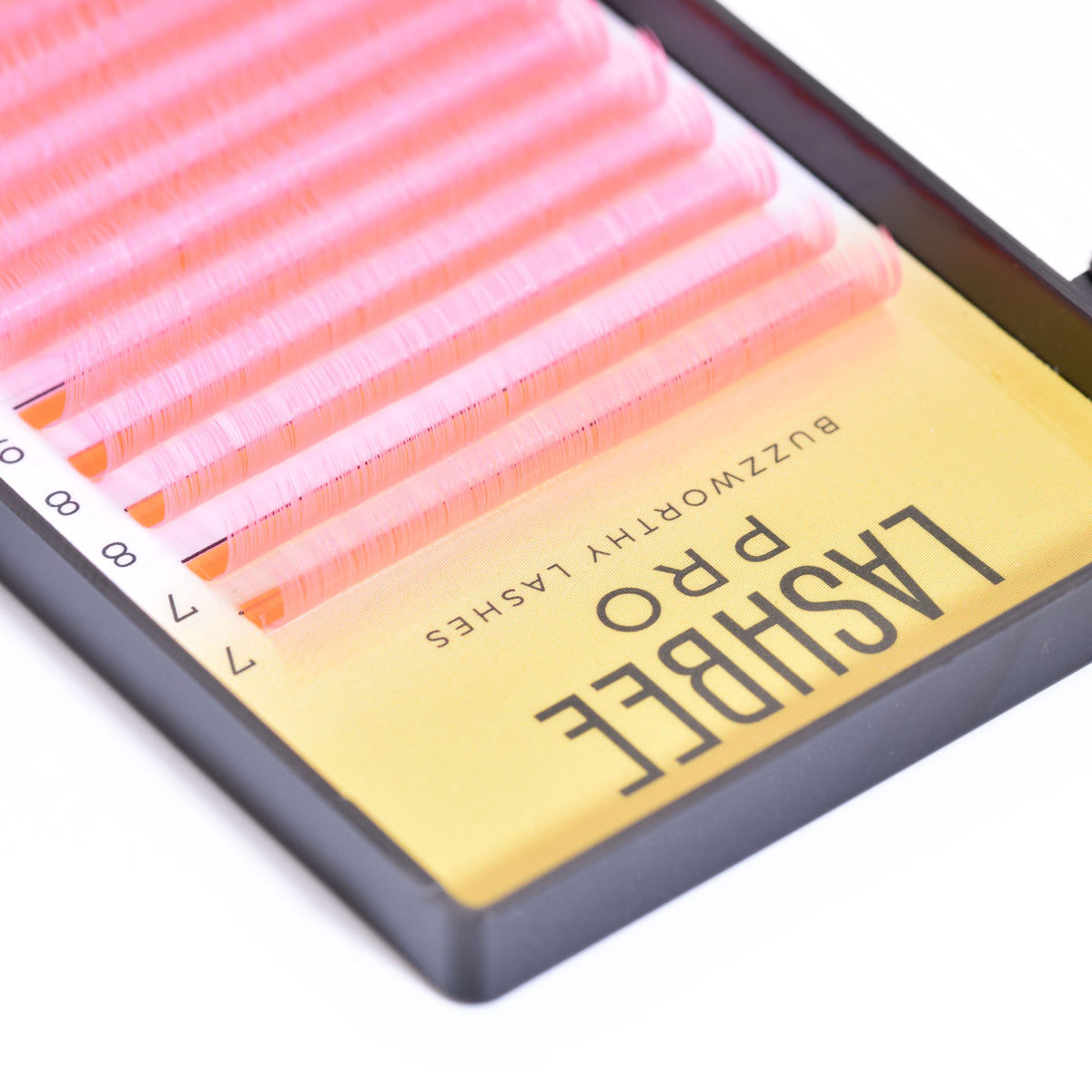 Mixed-Length Neon Pink Lashes